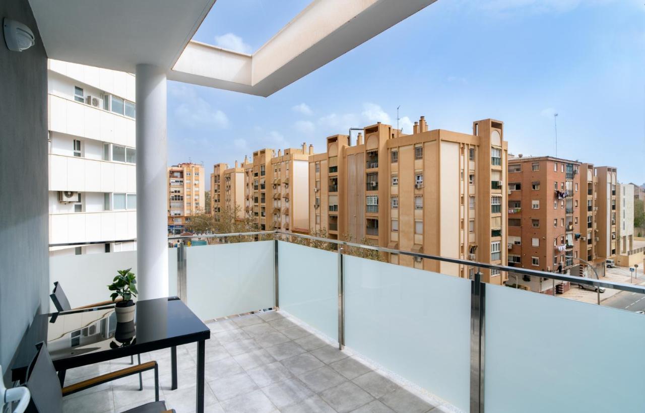 AAC Málaga - Con luz propia, amplio y nuevo! Apartamento Exterior foto