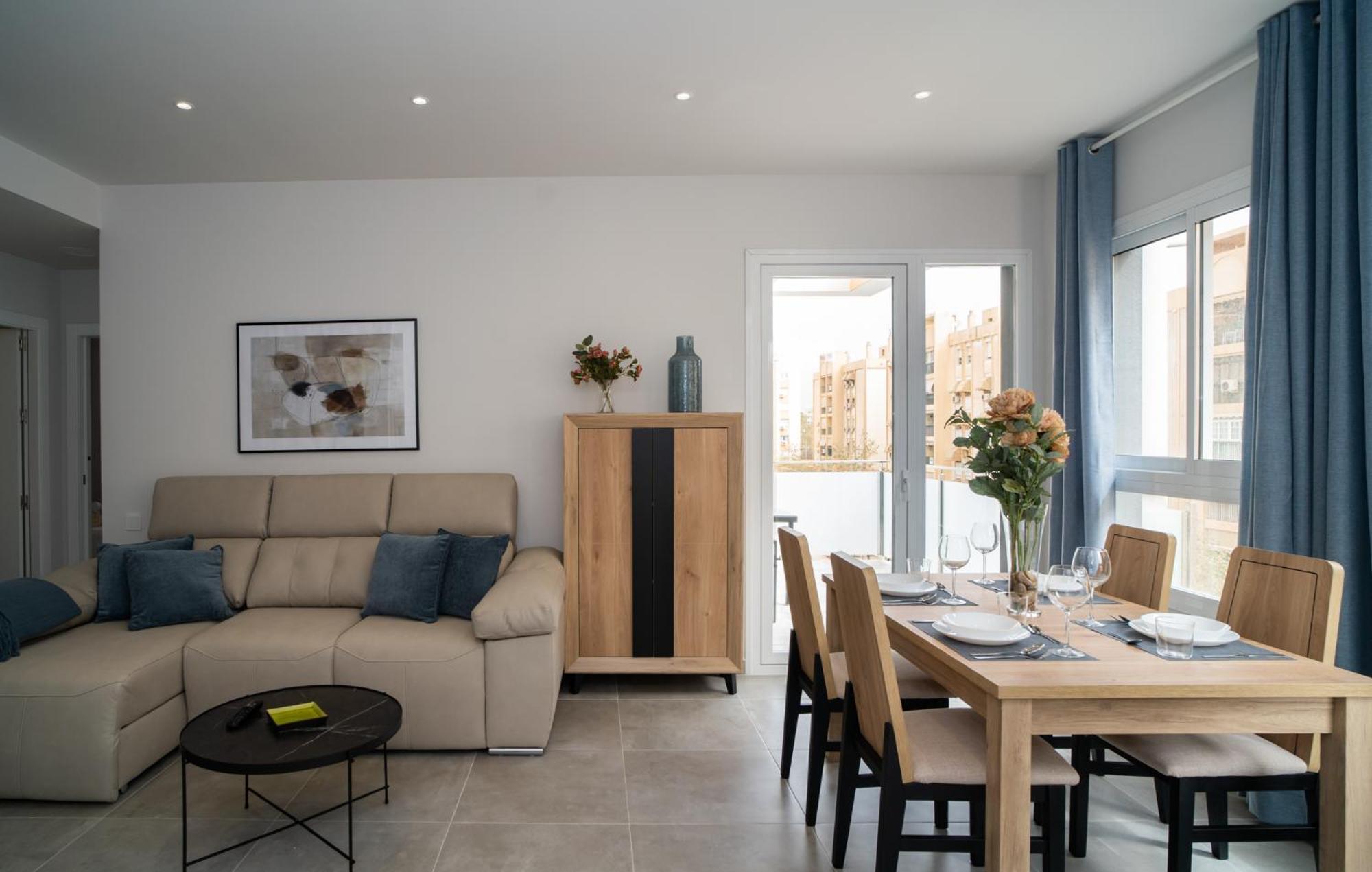 AAC Málaga - Con luz propia, amplio y nuevo! Apartamento Quarto foto